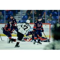 Tyler Thorpe of the Vancouver Giants vs. the Regina Pats