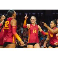 Outside hitter Ally Batenhorst with USC