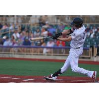 Jake Guenther with the Lake Erie Crushers