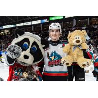 Max Graham of the Kelowna Rockets and friends