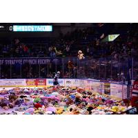 Syracuse Crunch on 14th Annual Stanley Steemer Tired Teddy Toss