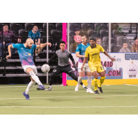 St. Louis Ambush defenseman Raphael Araujo vs. the Milwaukee Wave