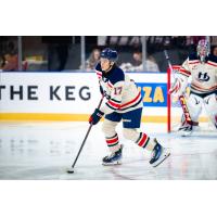 Will Sharpe with the Lethbridge Hurricanes